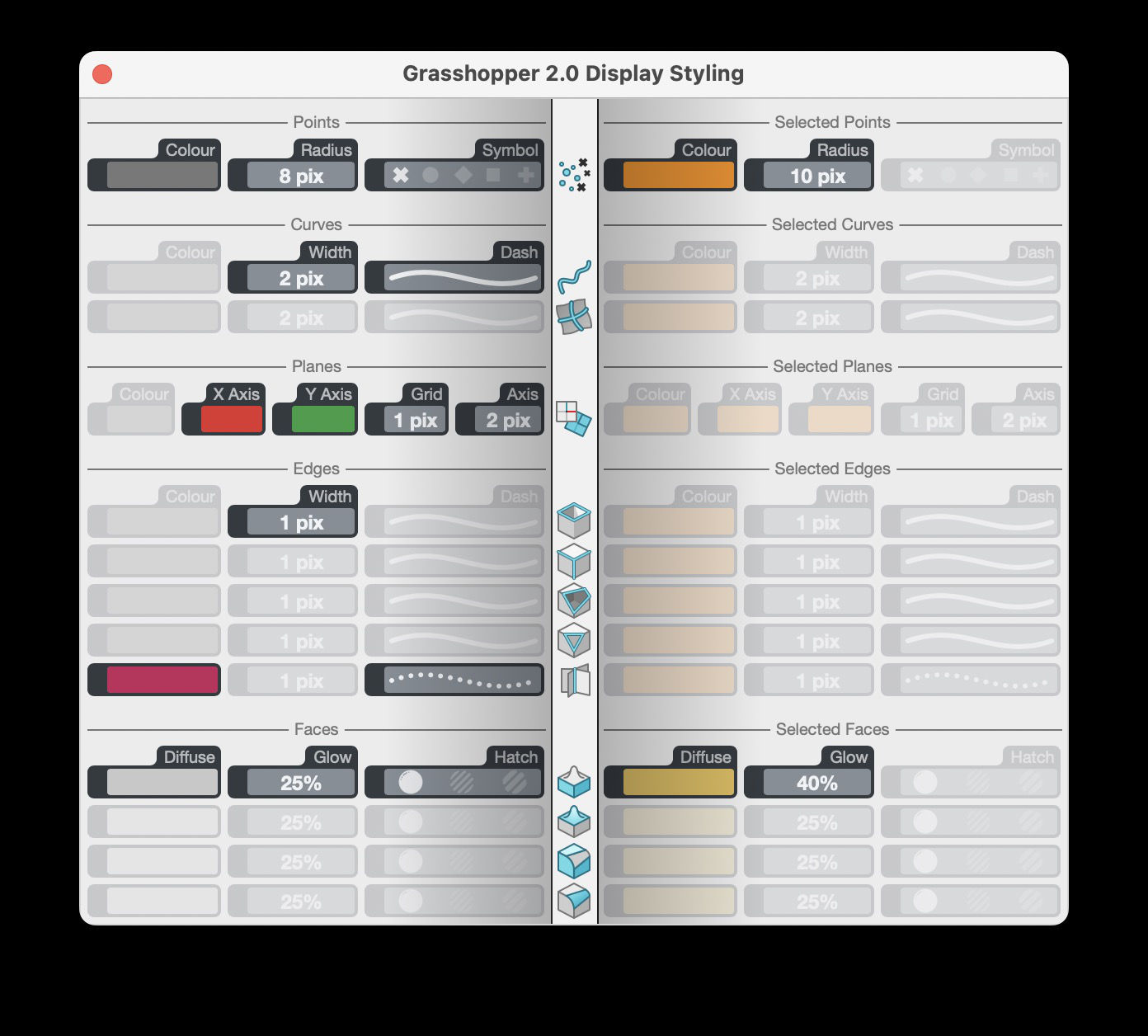 Figure 1. The Display Settings window.