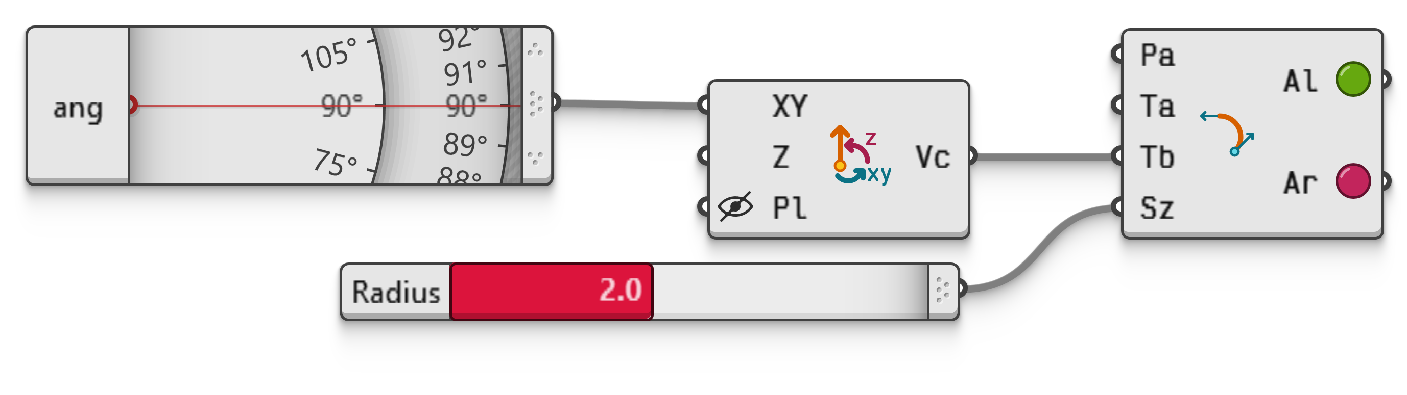 Example file ArcFromTangents.ghz.