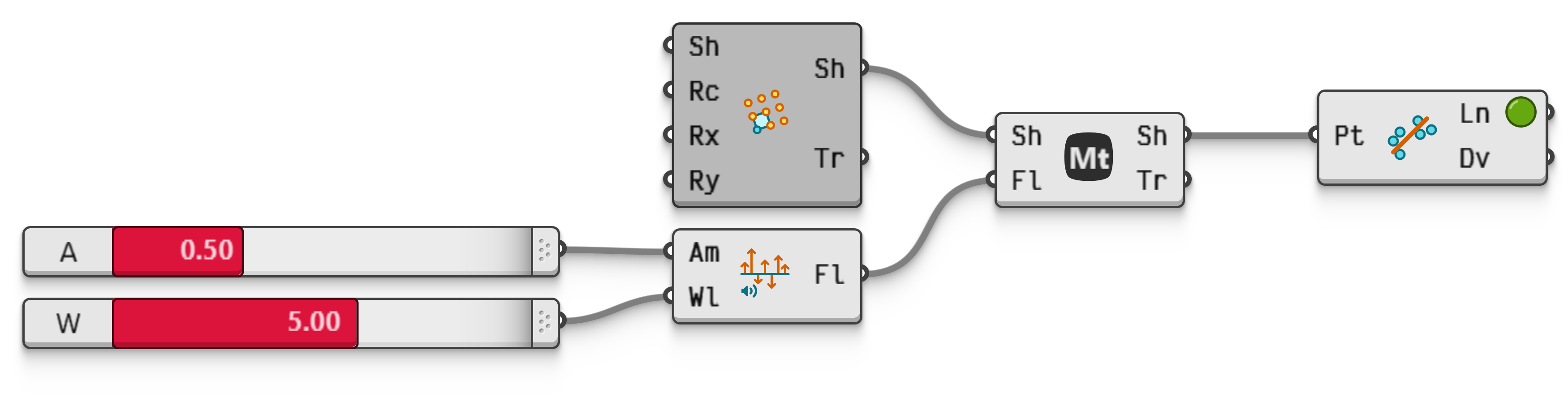 Example file LineNPointsField.ghz.