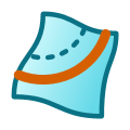 Offset On Surface. Offset a curve on a surface.