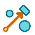 Isovist Ray. Compute a single isovist sample by casting one ray into a collection of obstacles.