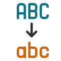 Lower Case. Convert all characters in a text block to their lowercase equivalents.