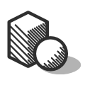 Make 2D. Create a hidden line drawing of a collection of objects.