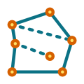 Graph From Lines. Create a node-edge graph from a collection of lines.