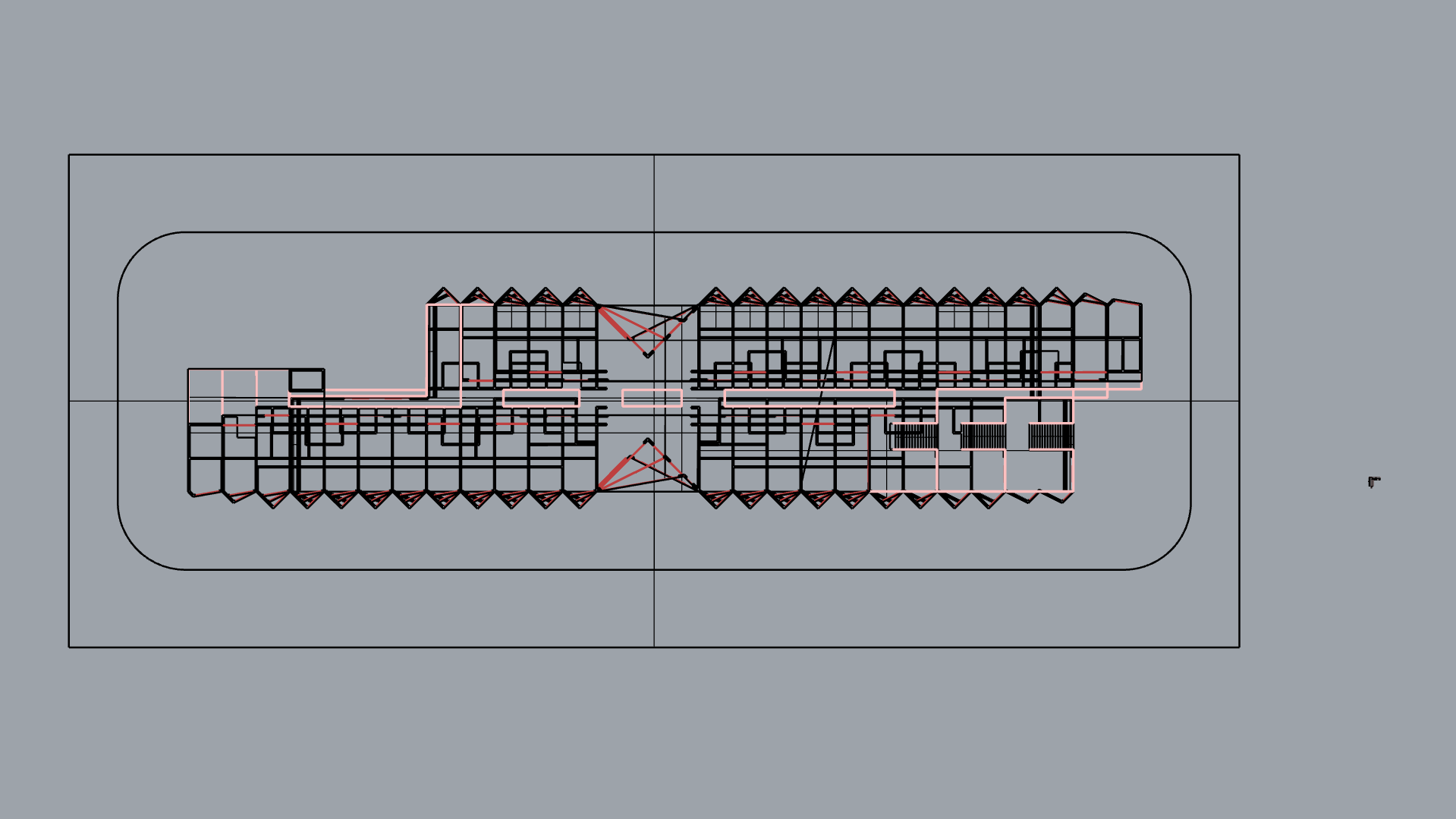 Use Zoom-Selection to maximize the wall/roof corner assembly detail, insulation and finish hatches visible.