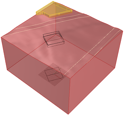 wireframe terrian