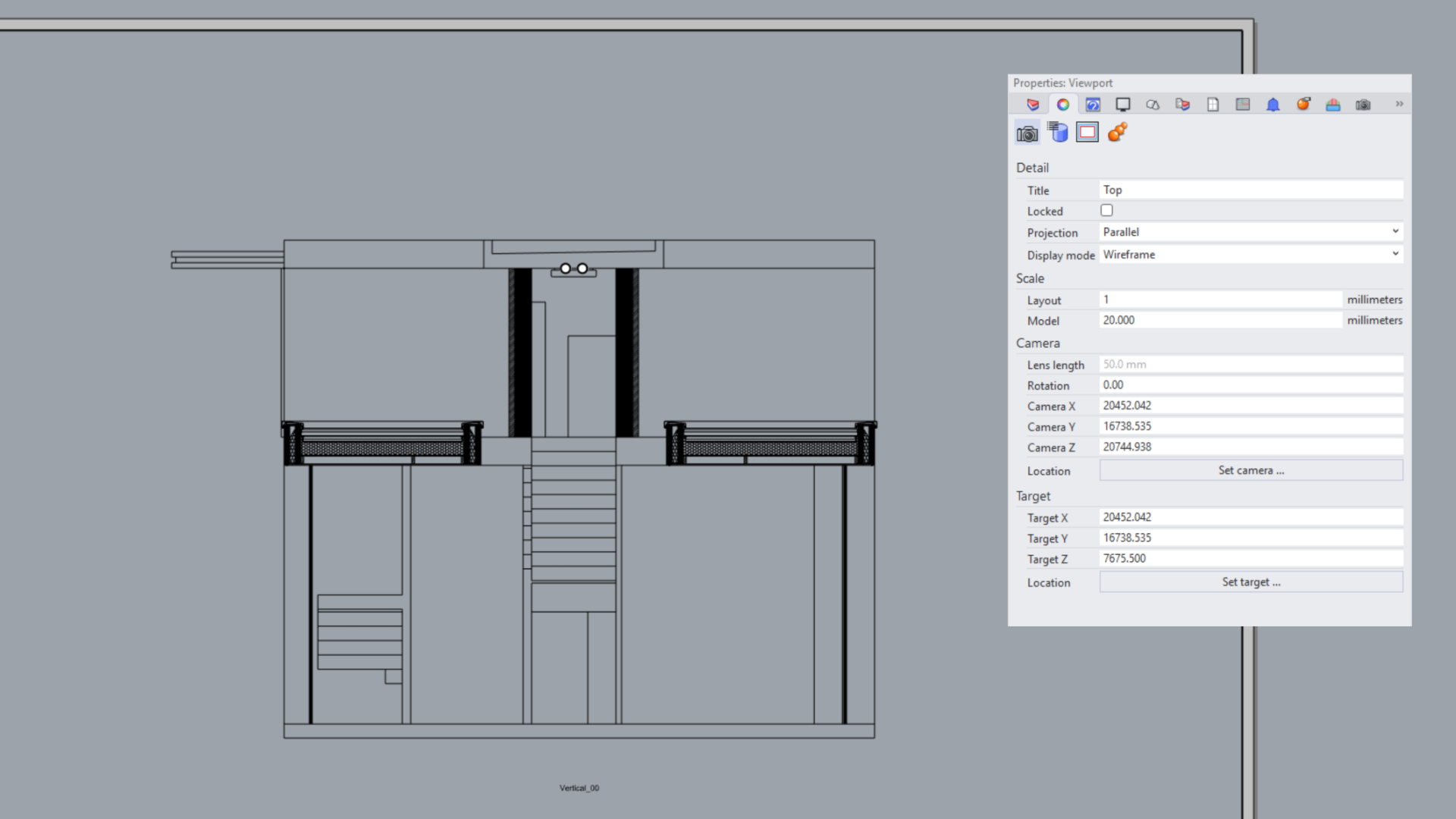 Set the Detail's scale in the Properties panel.