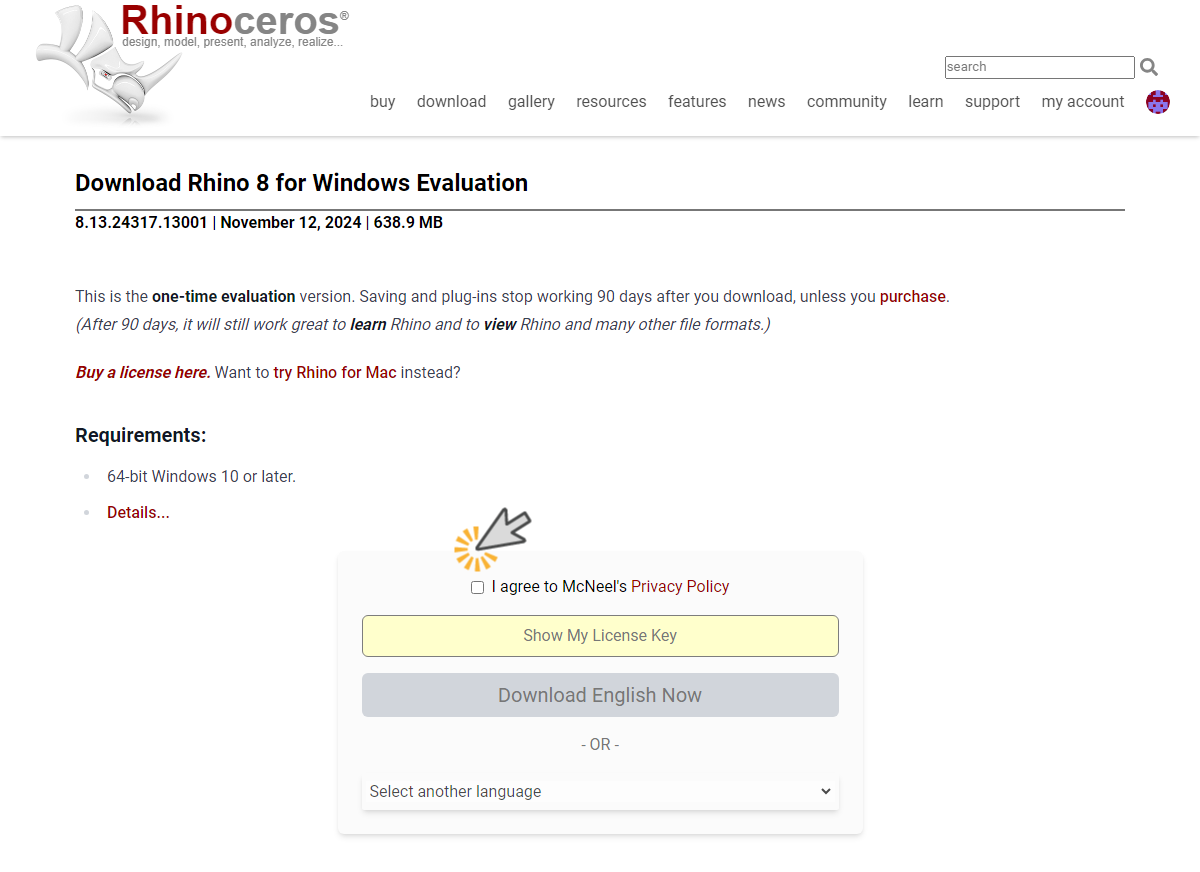 Agree to privacy policy