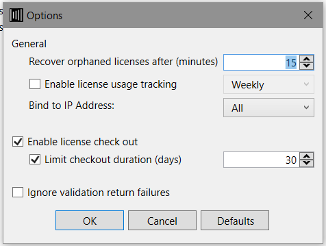 LAN Zoo Options