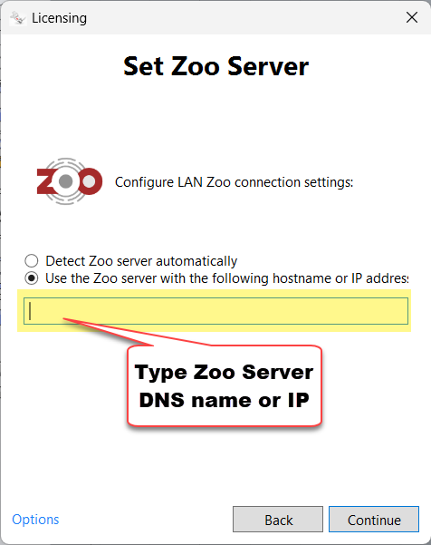 Set Zoo Server