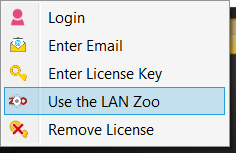 Use the LAN Zoo