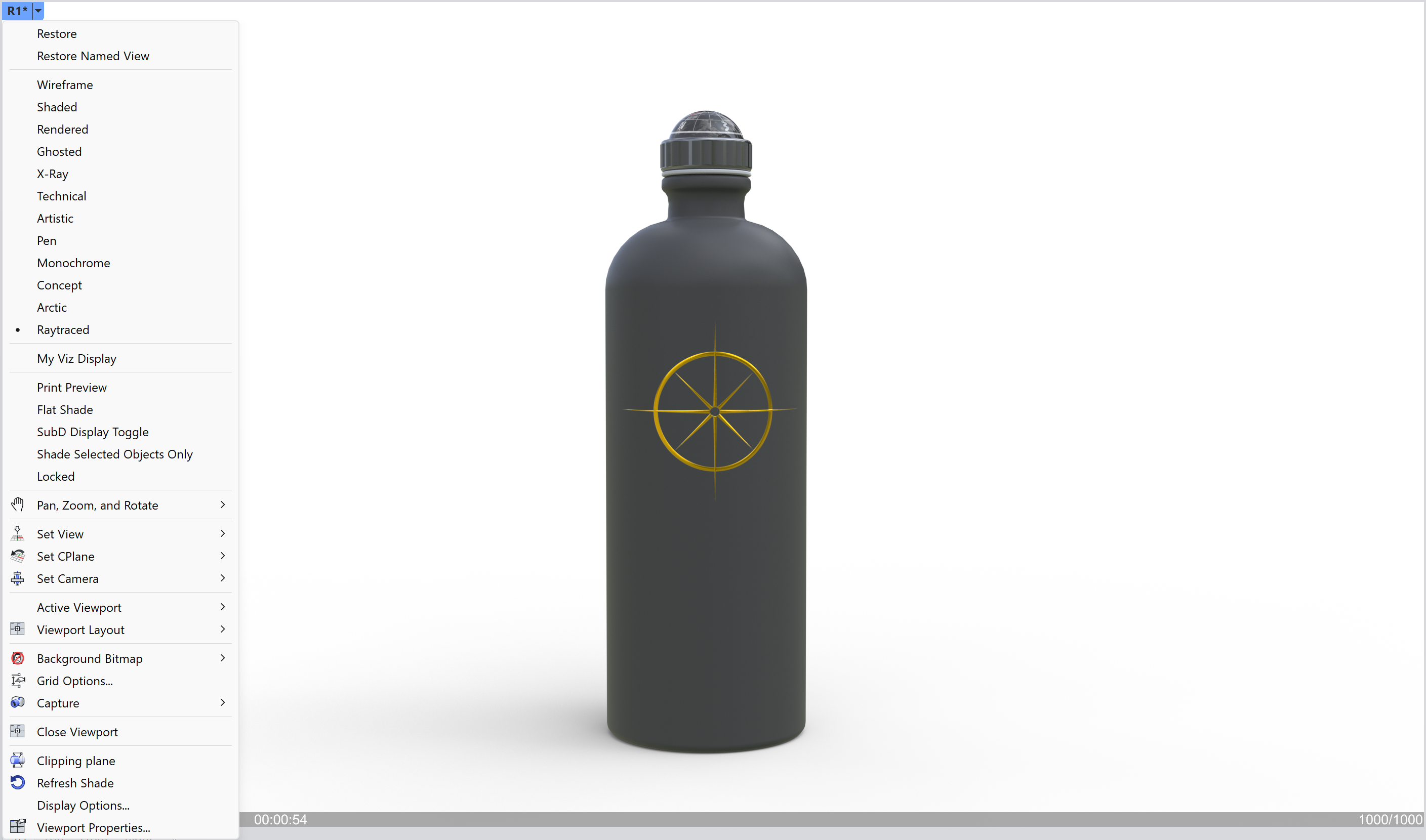 Raytraced.