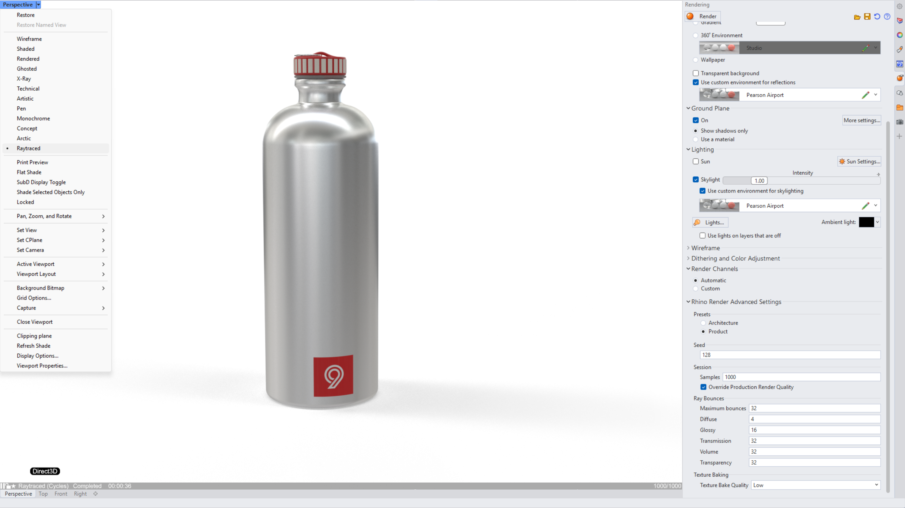 raytraced.