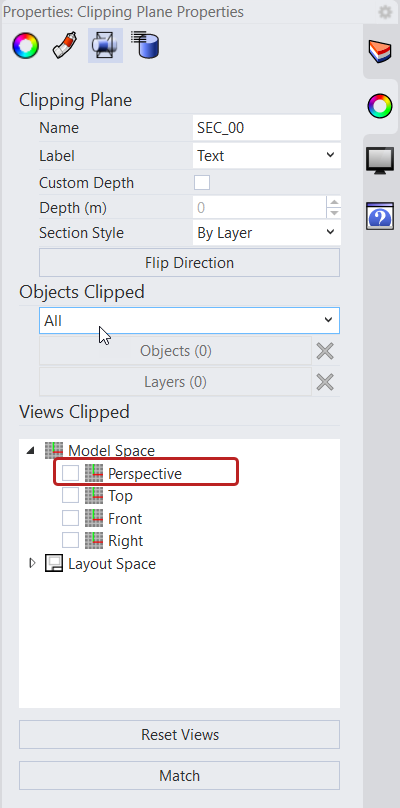 Disable Clipped View