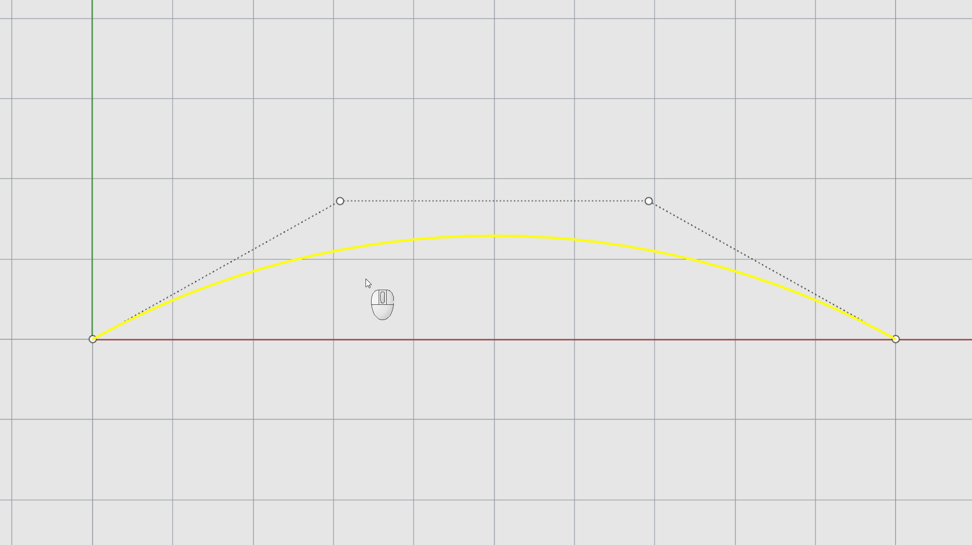 Rebuilding with more control points to add more flexibility.