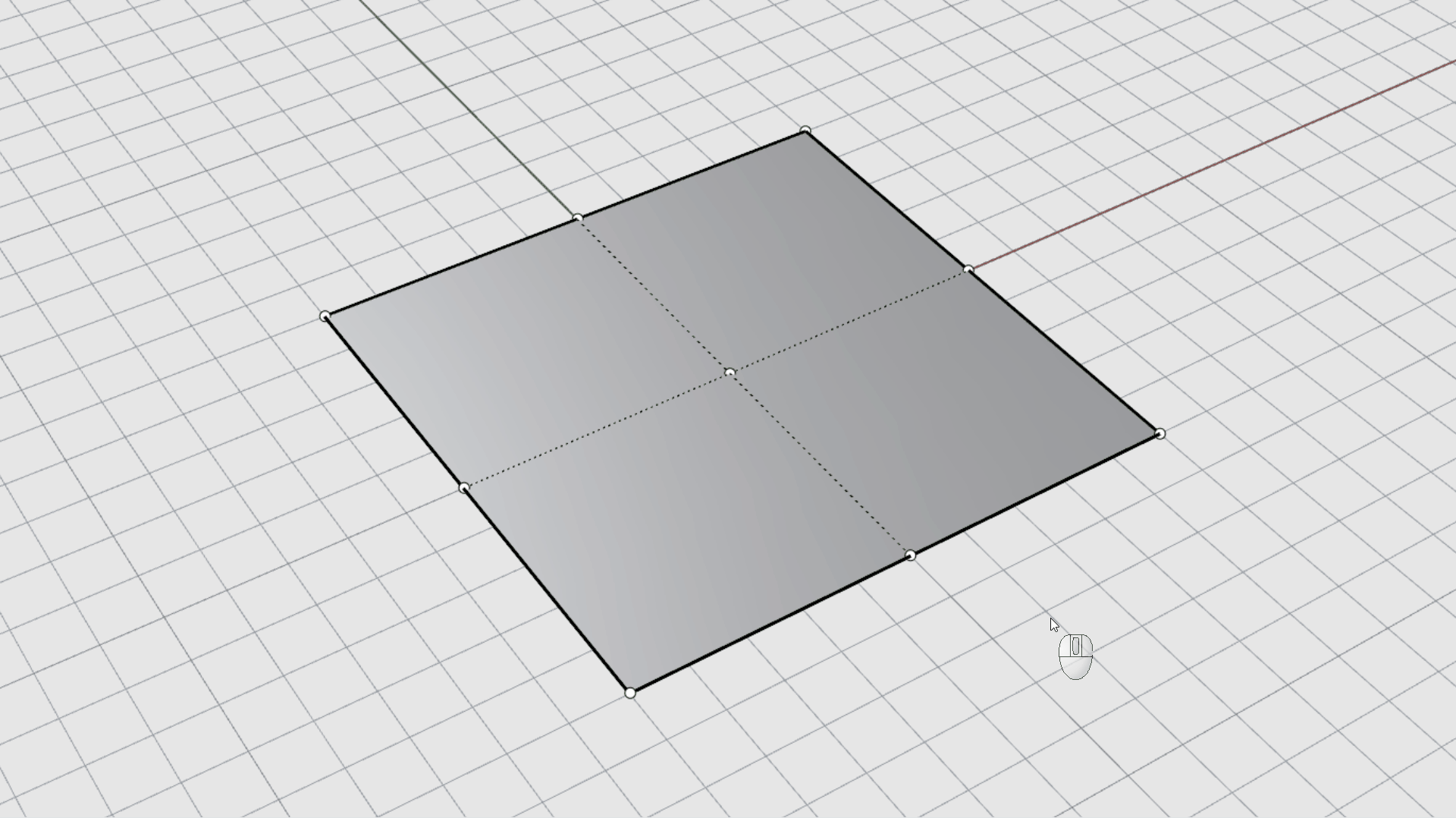 Rebuilding with additional control points increases the flexibility of the surface.