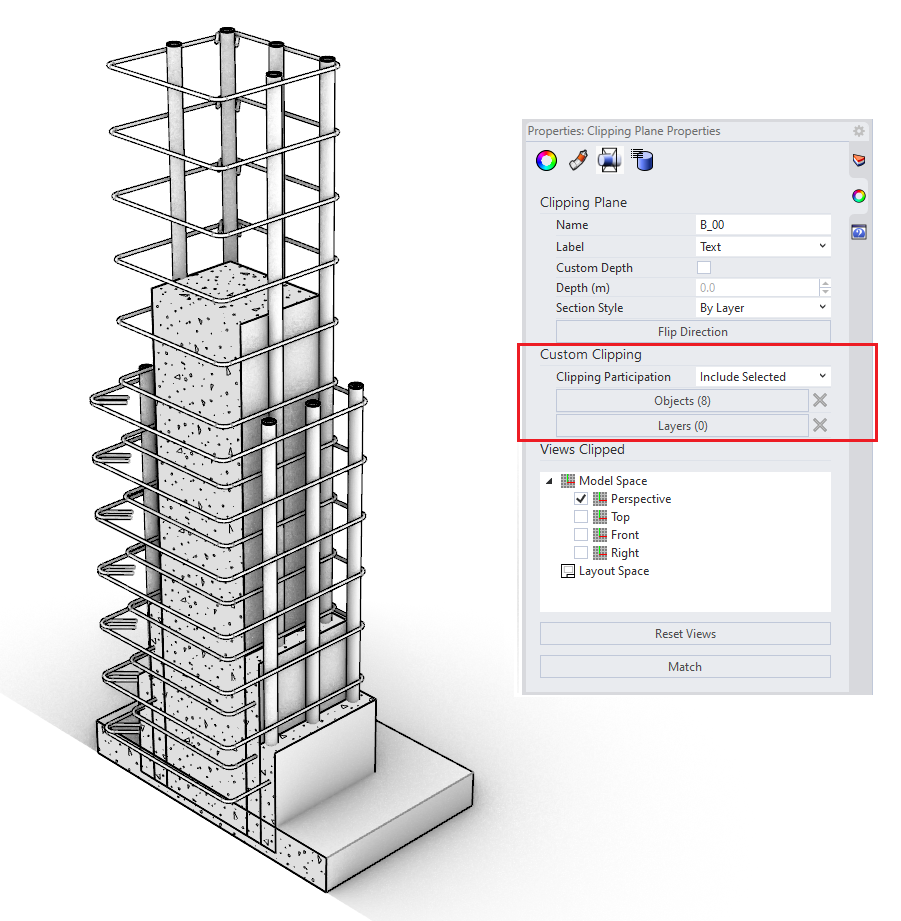 "Selective Clipping: Custom Clipping"