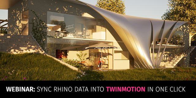 Twinmotion Rhino model