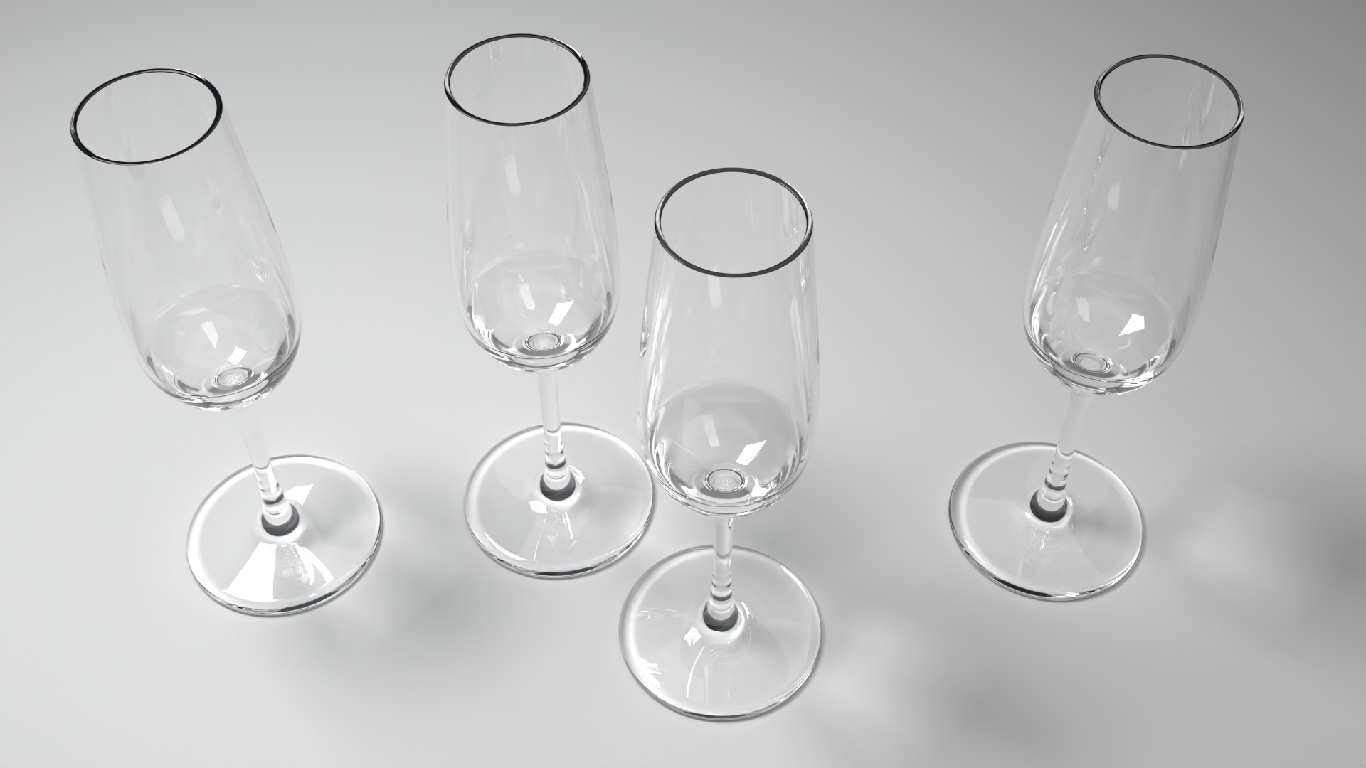 Caustiques sur le verre