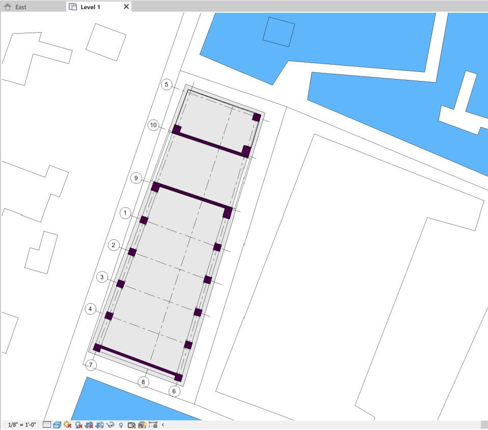 A Quick Plan in Revit