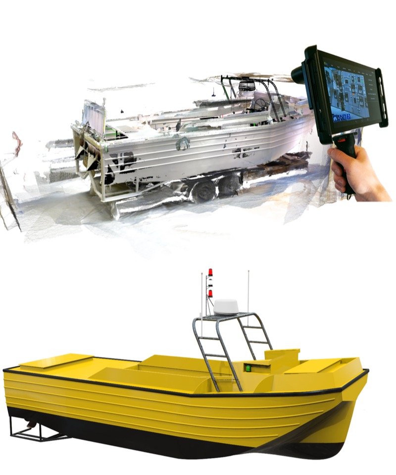 Handheld 3D scanning