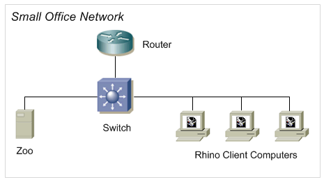 Small network topology