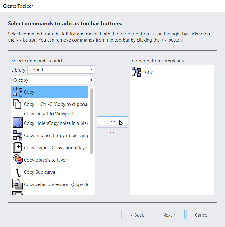 Toolbar Name