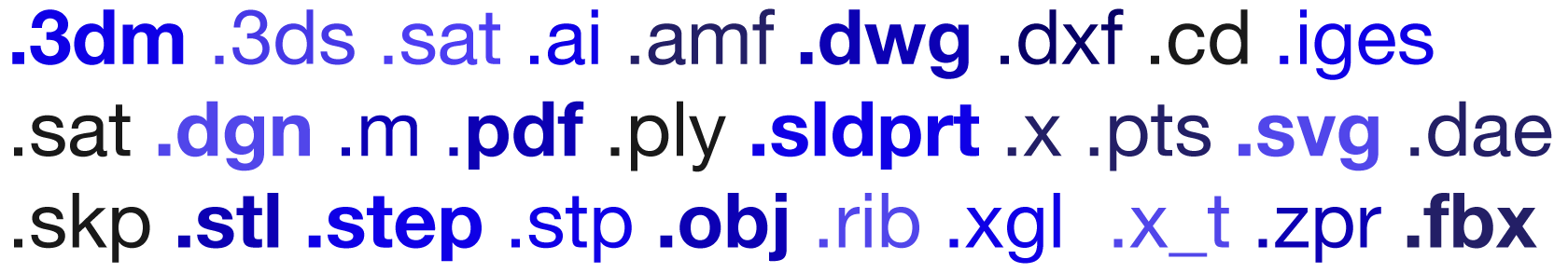 File Formats