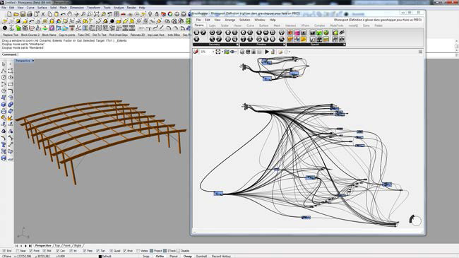 IU de Grasshopper para Rhino en AEC