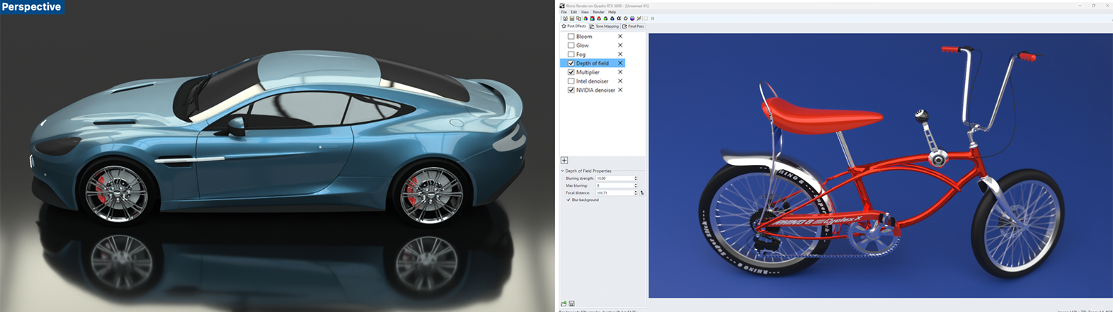 Renderizado y presentación