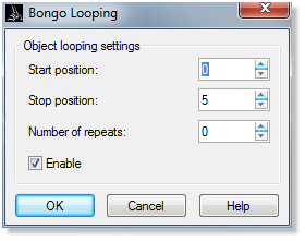 Bongo Looping Dialog