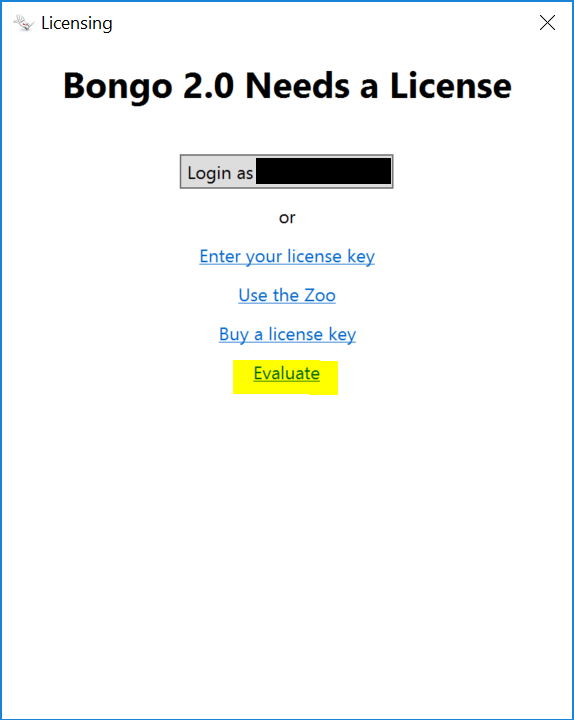 Bongo Download Bongo Needs a License