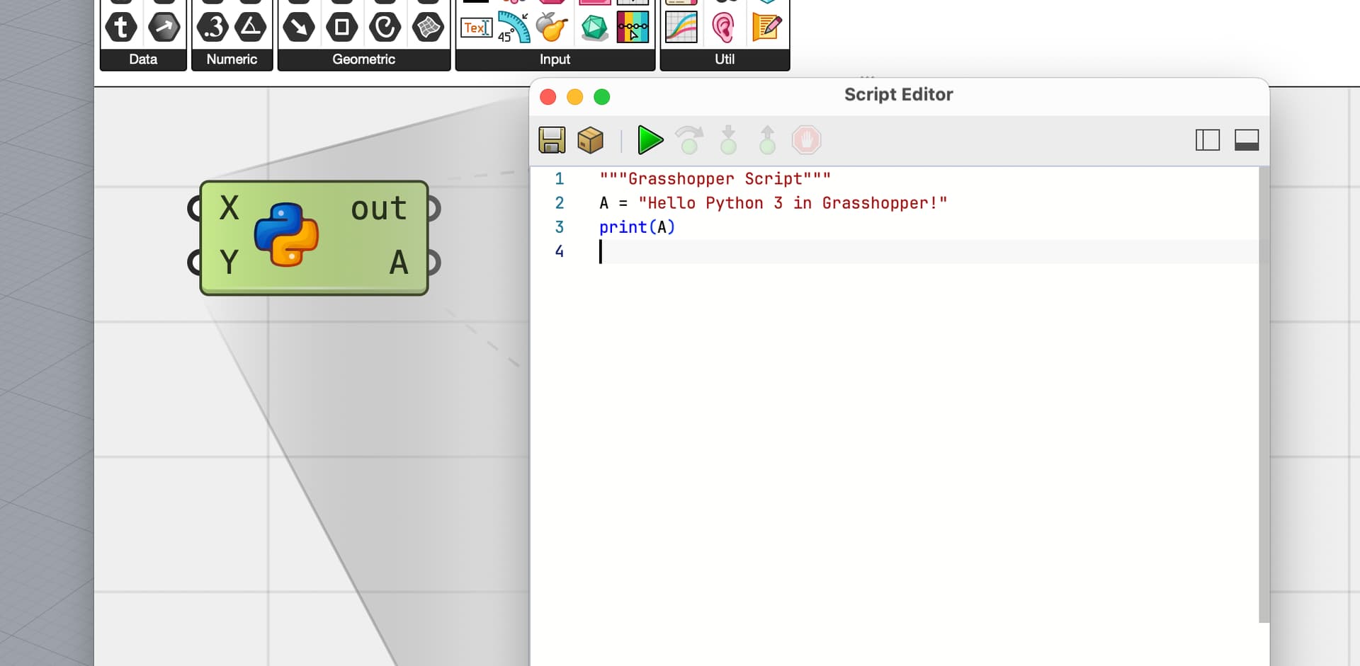 Scripts dans GH2