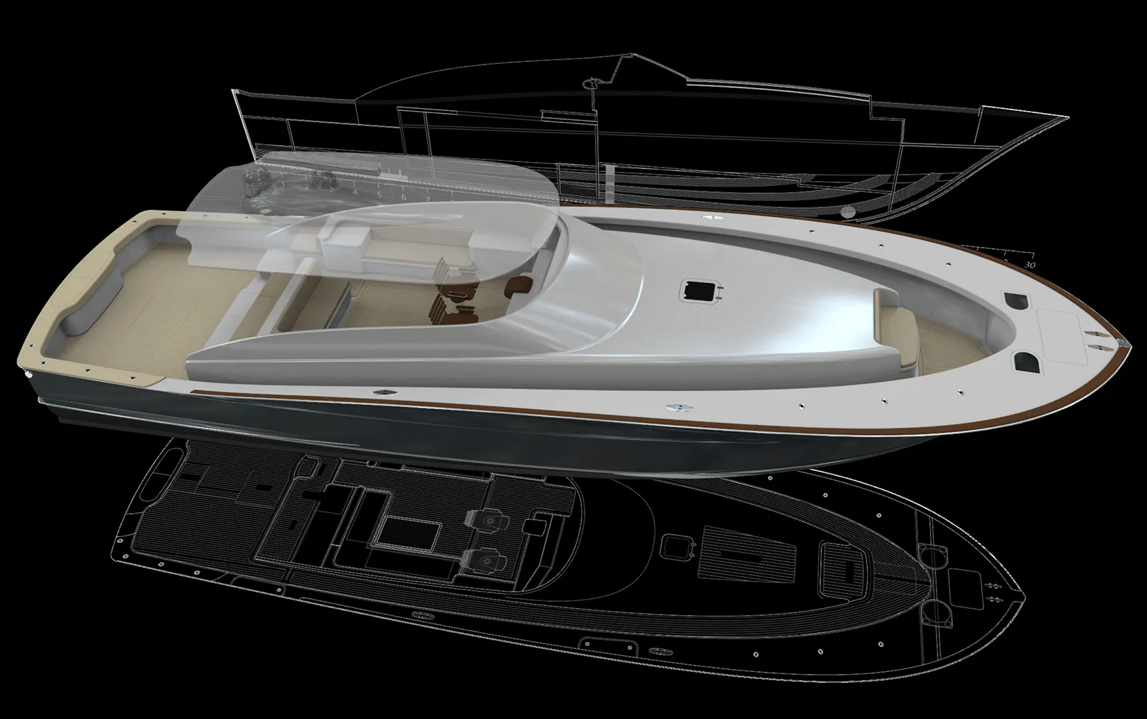 Marine design made with Rhino